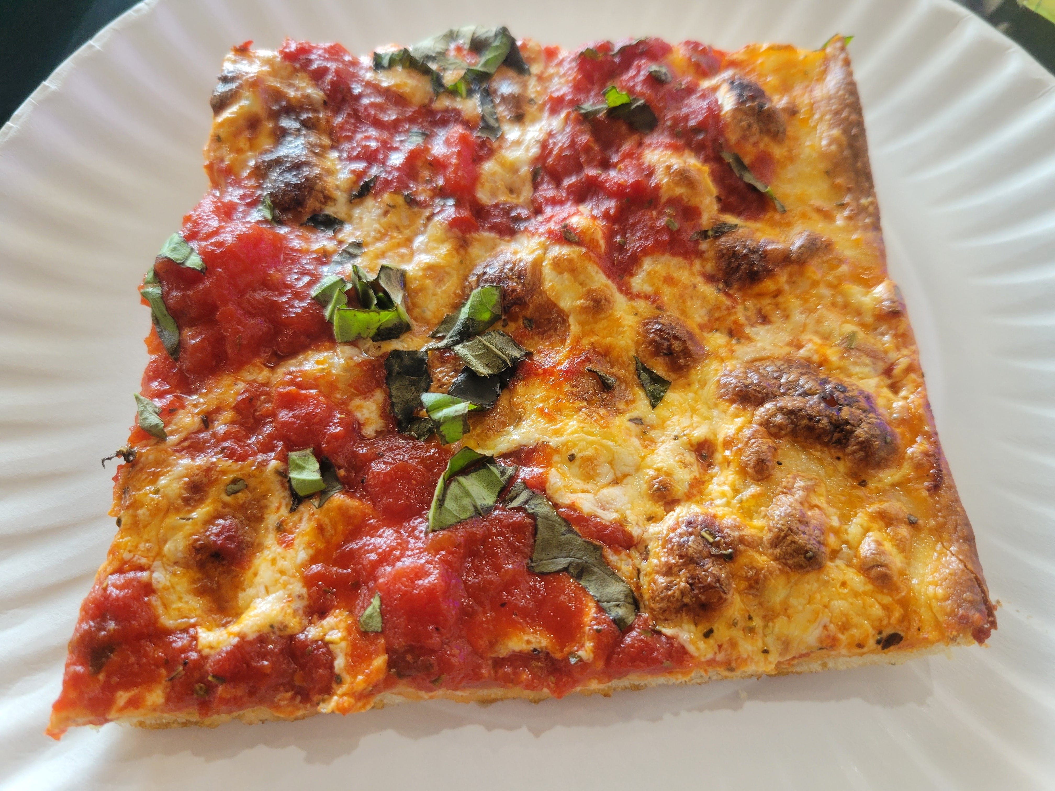Grandma Pizza Slice.