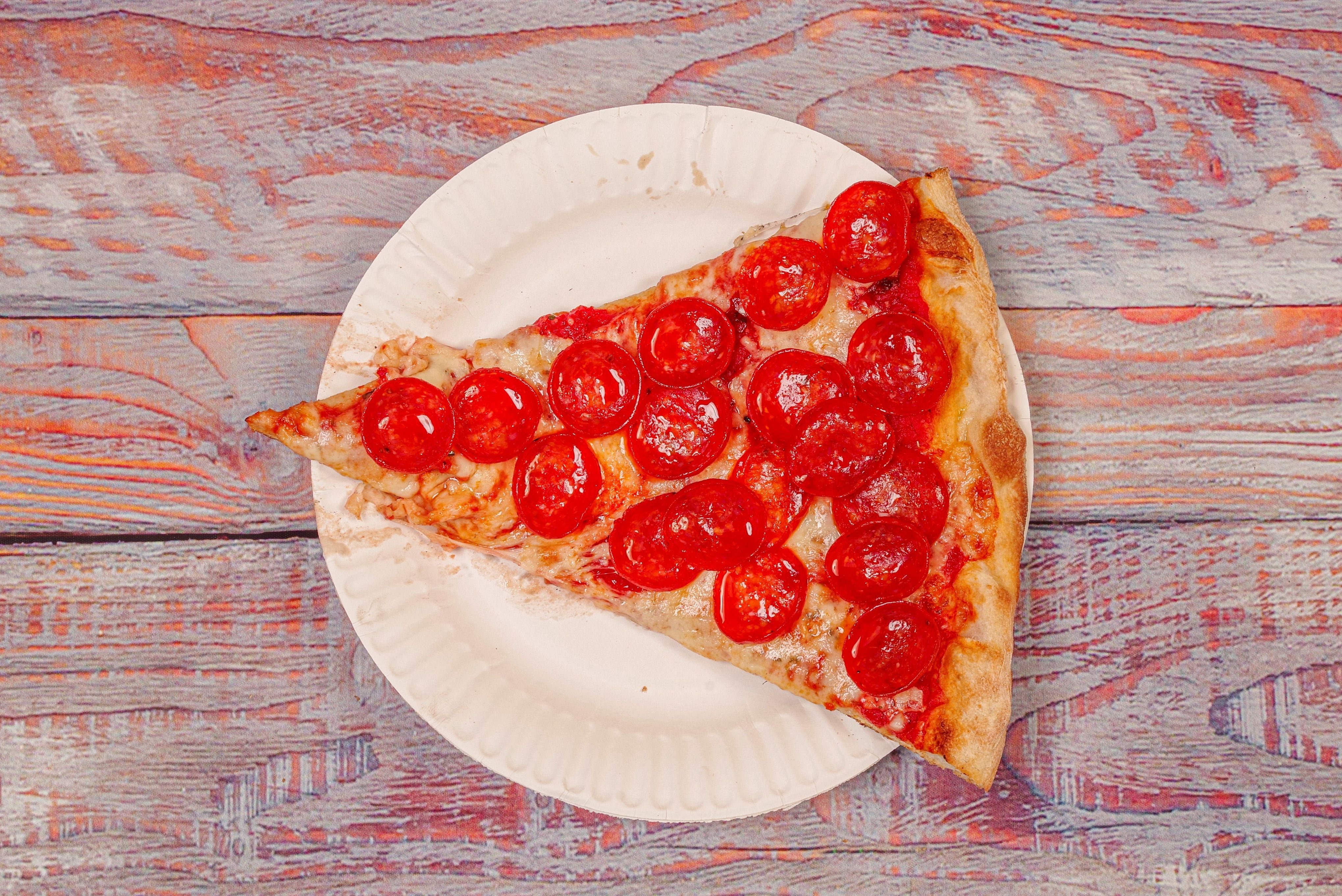 Pepperoni Pizza Slice.
