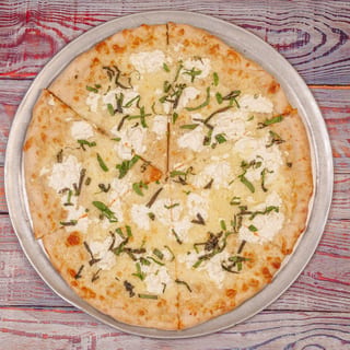 White Pizza Round