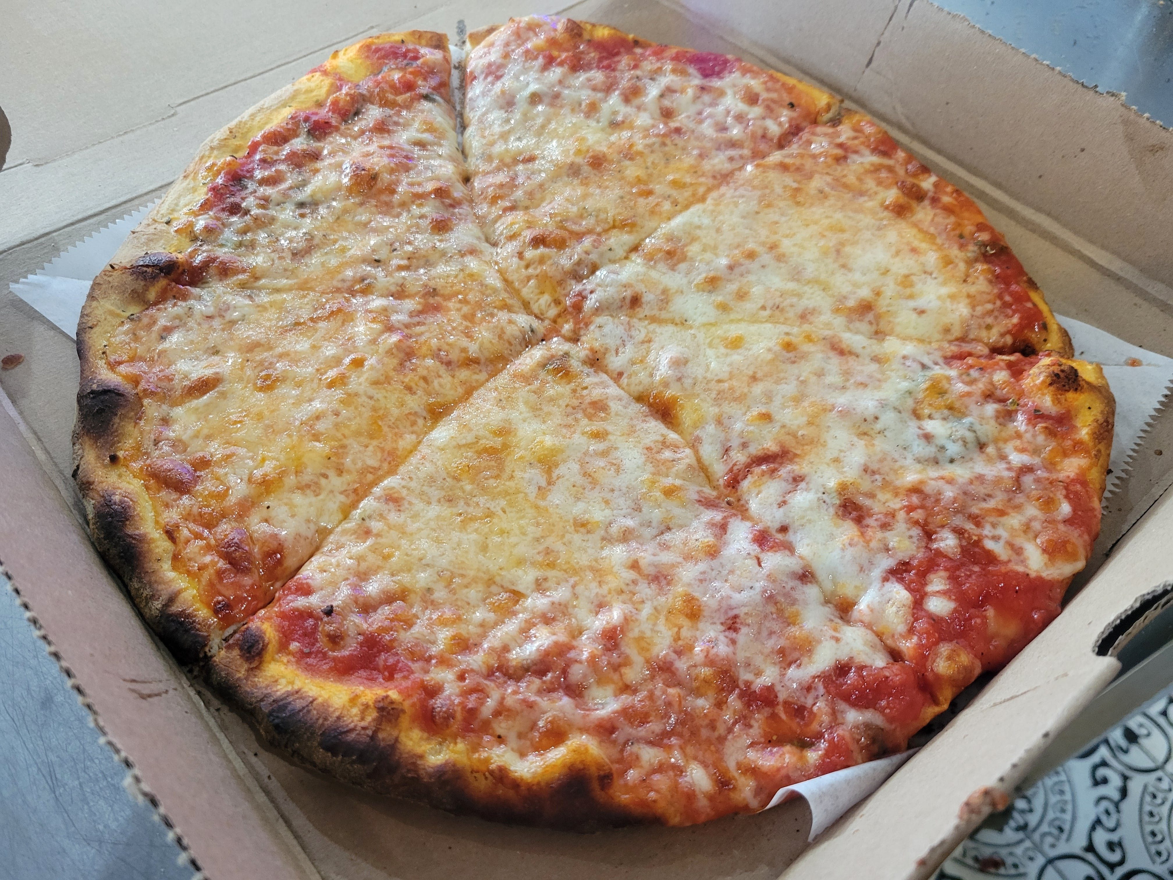 Plain Cheese Pizza.
