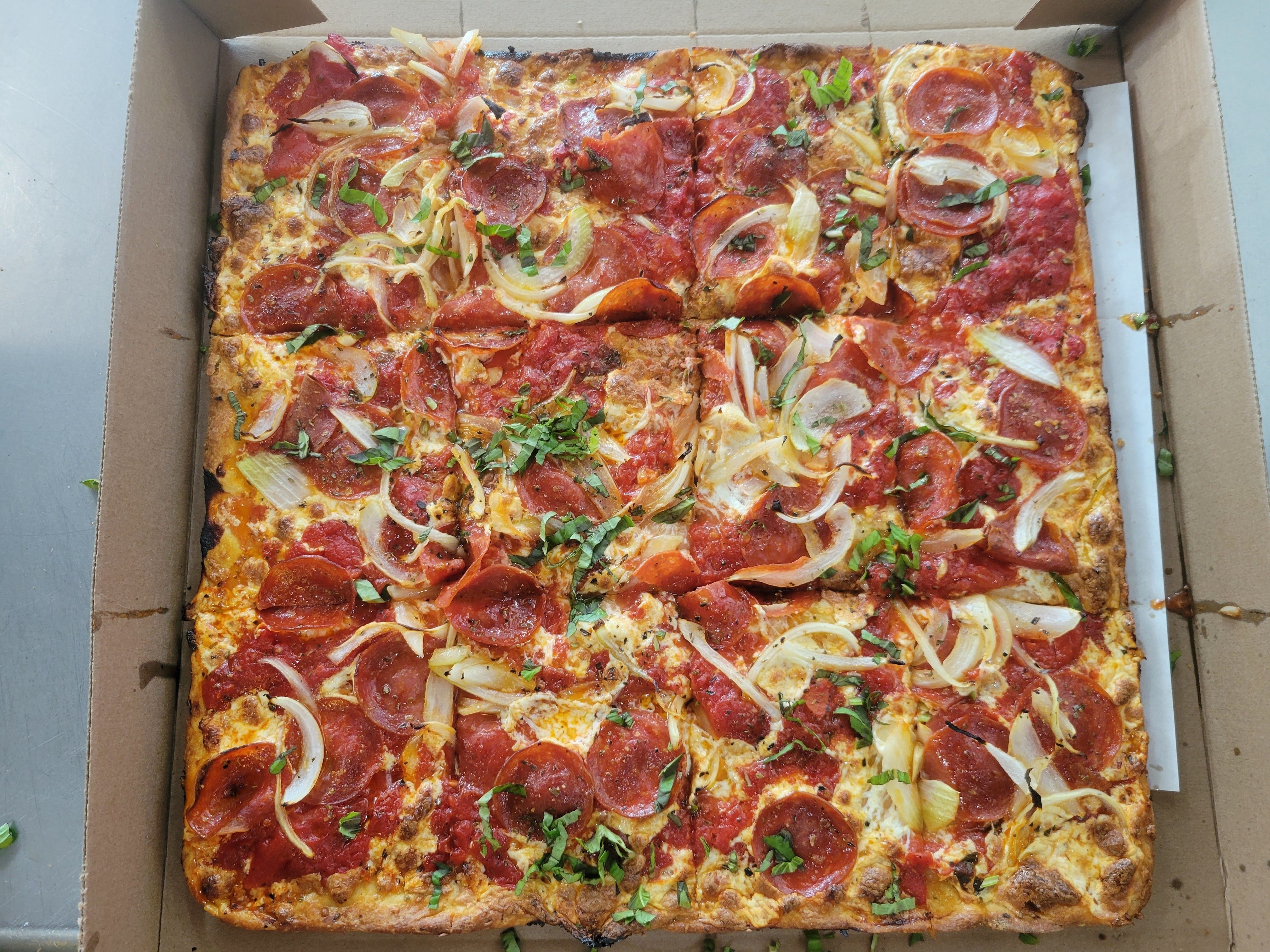 Grandpa Pizza.