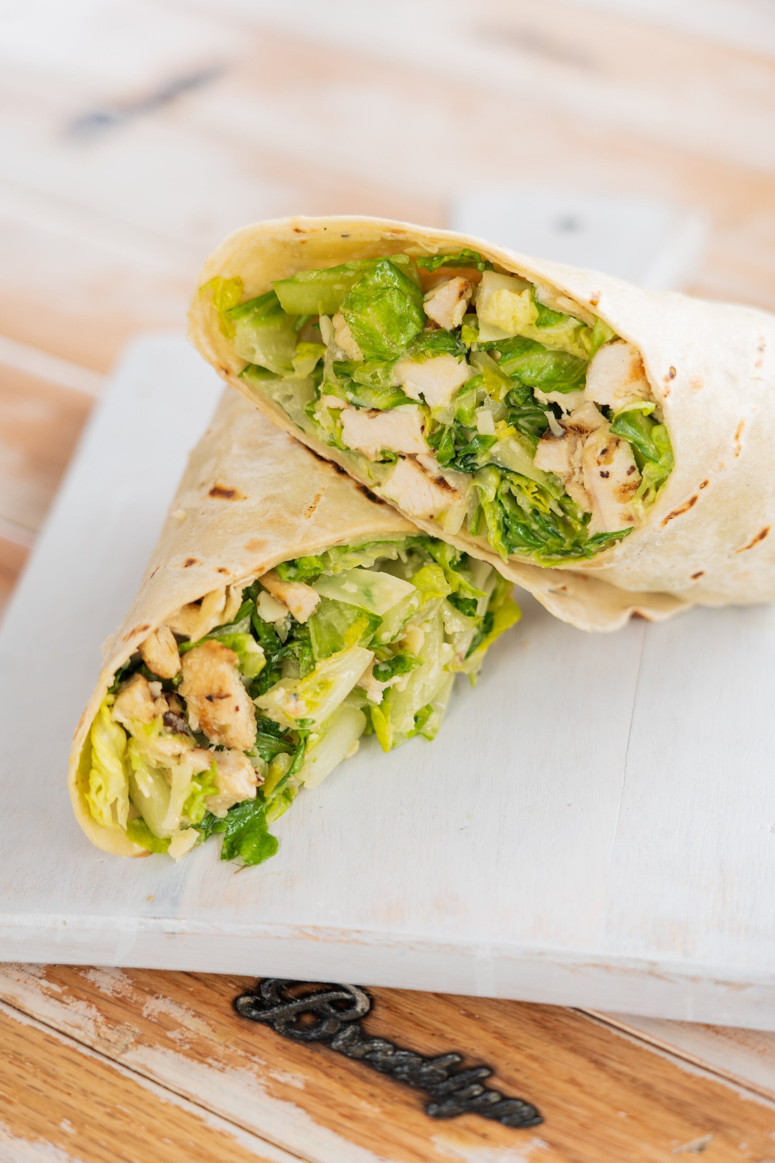 Chicken Caesar Wrap.