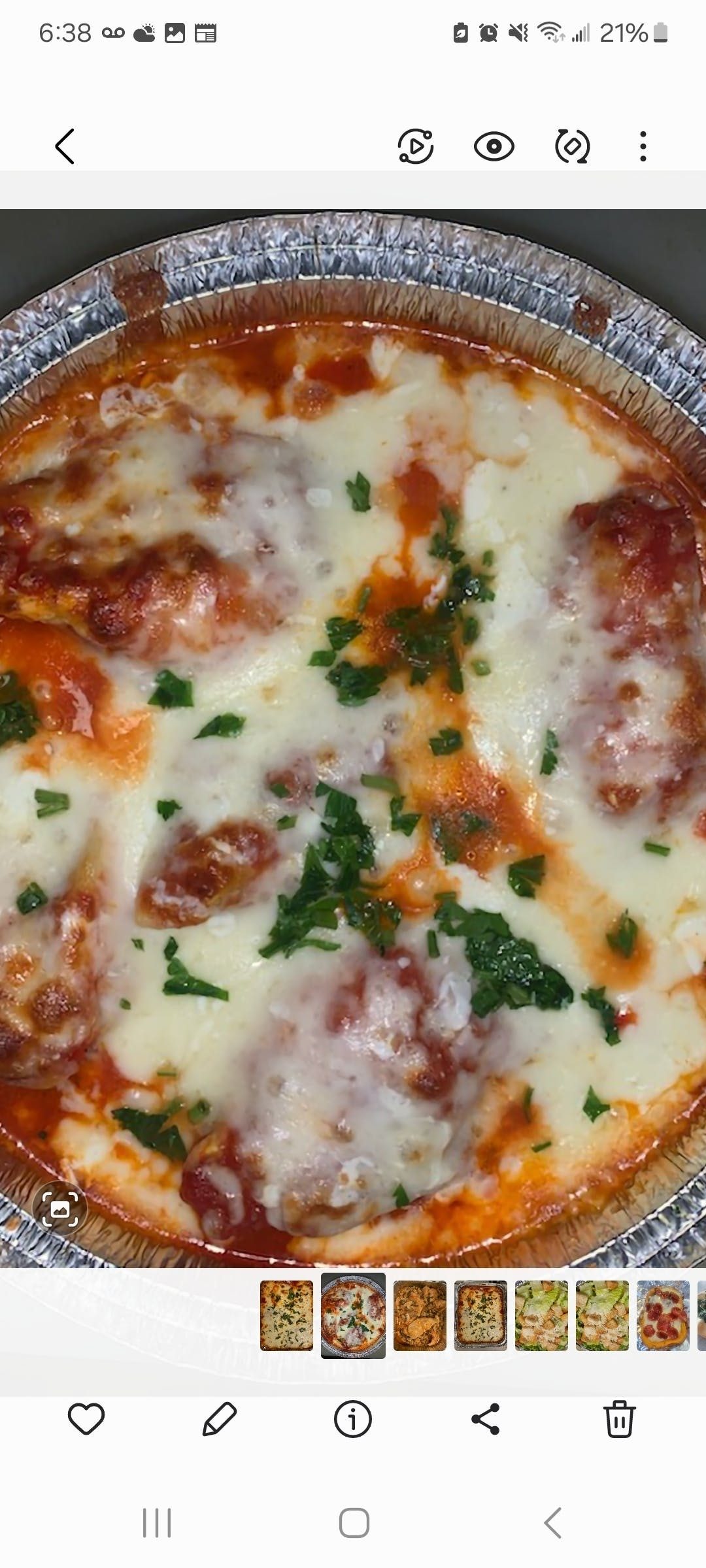 Stuffed Shells.