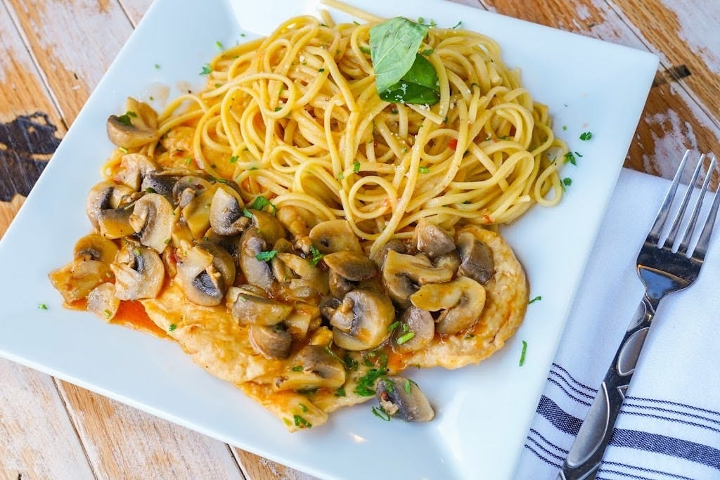 Spaghetti Cacciatore.