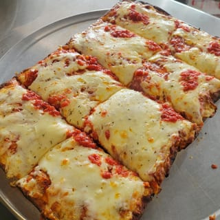 Plain Sicilian Pizza