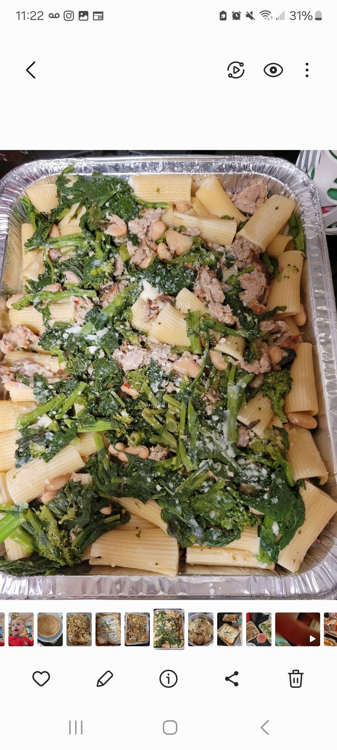 Rigatoni With Broccoli Rabe & Sausage Catering.