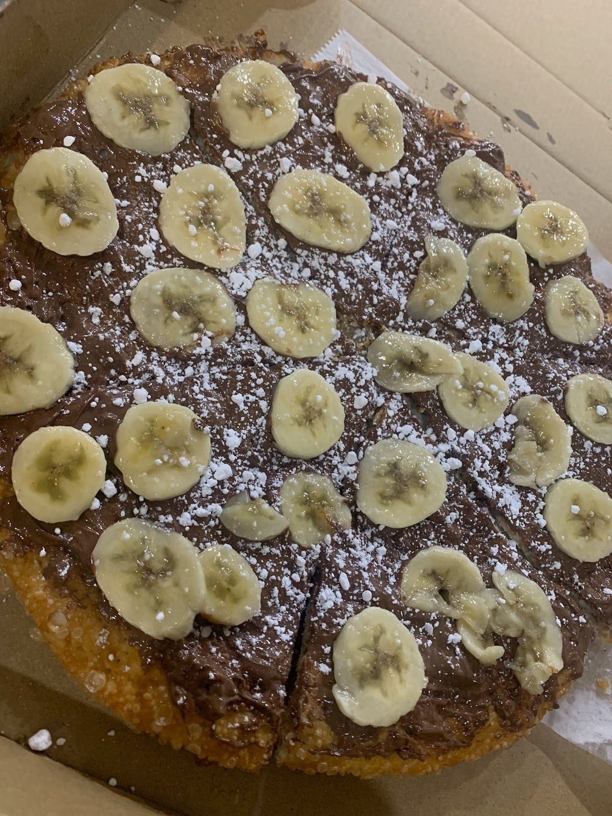 Nutella Pie Round.