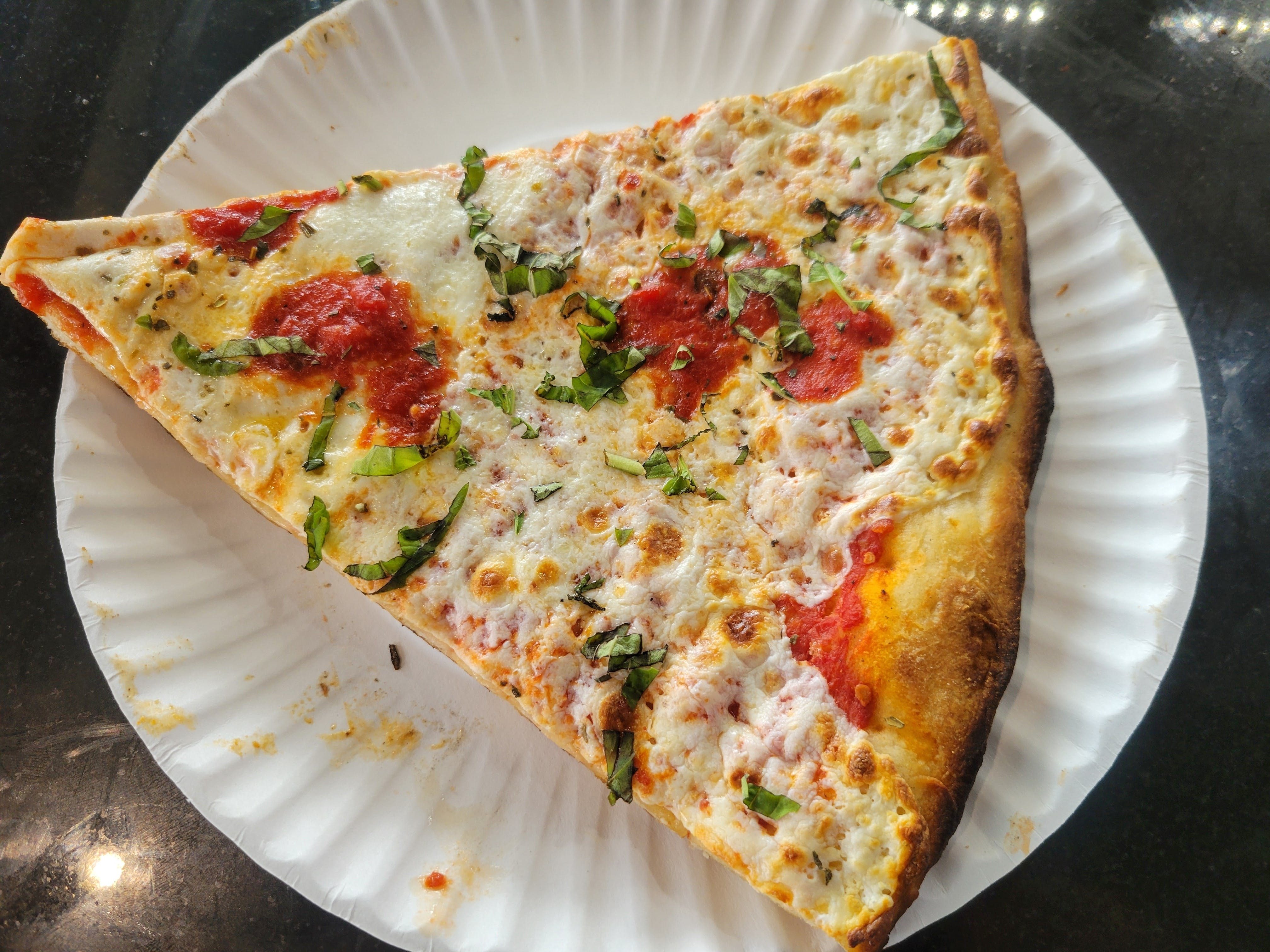 Margherita Pizza Slice.