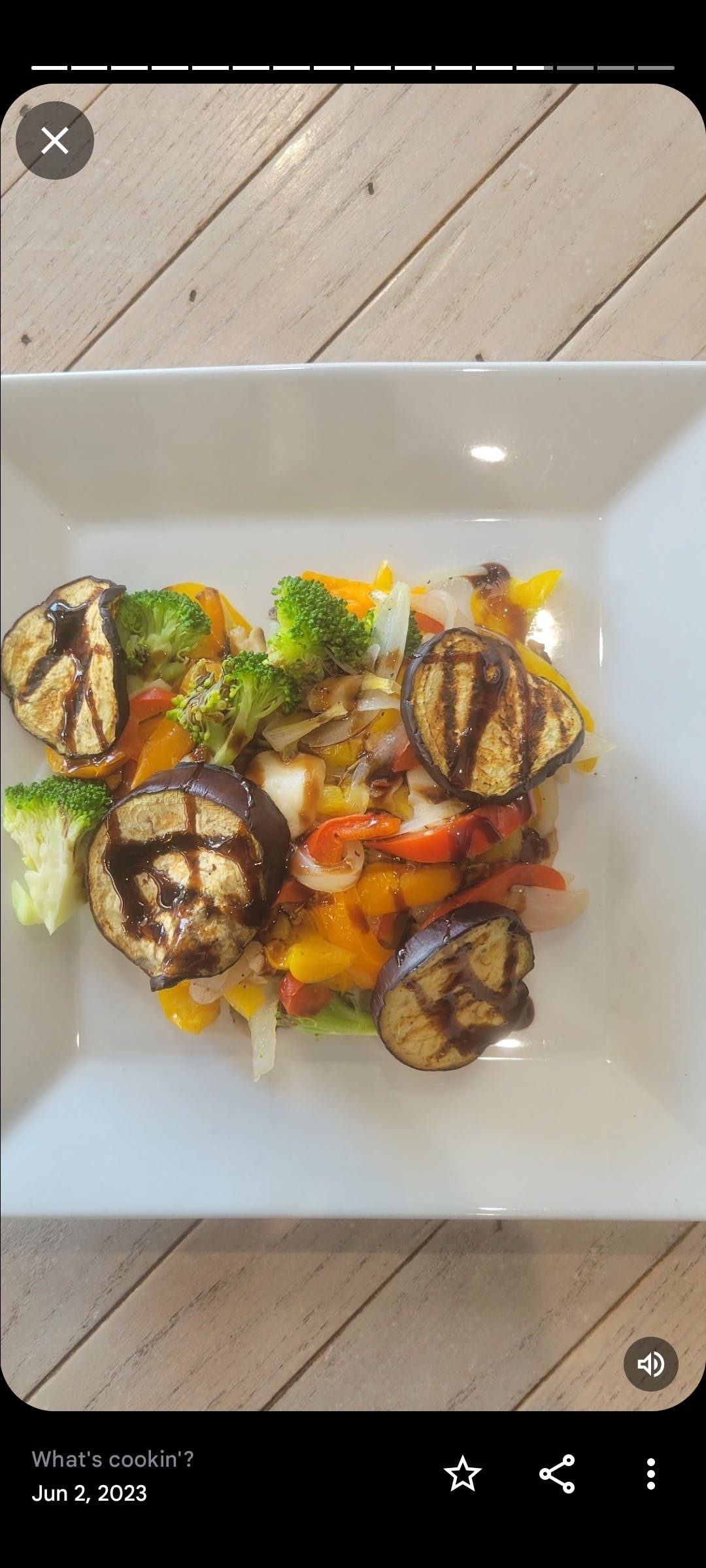 Grilled Vegetables.