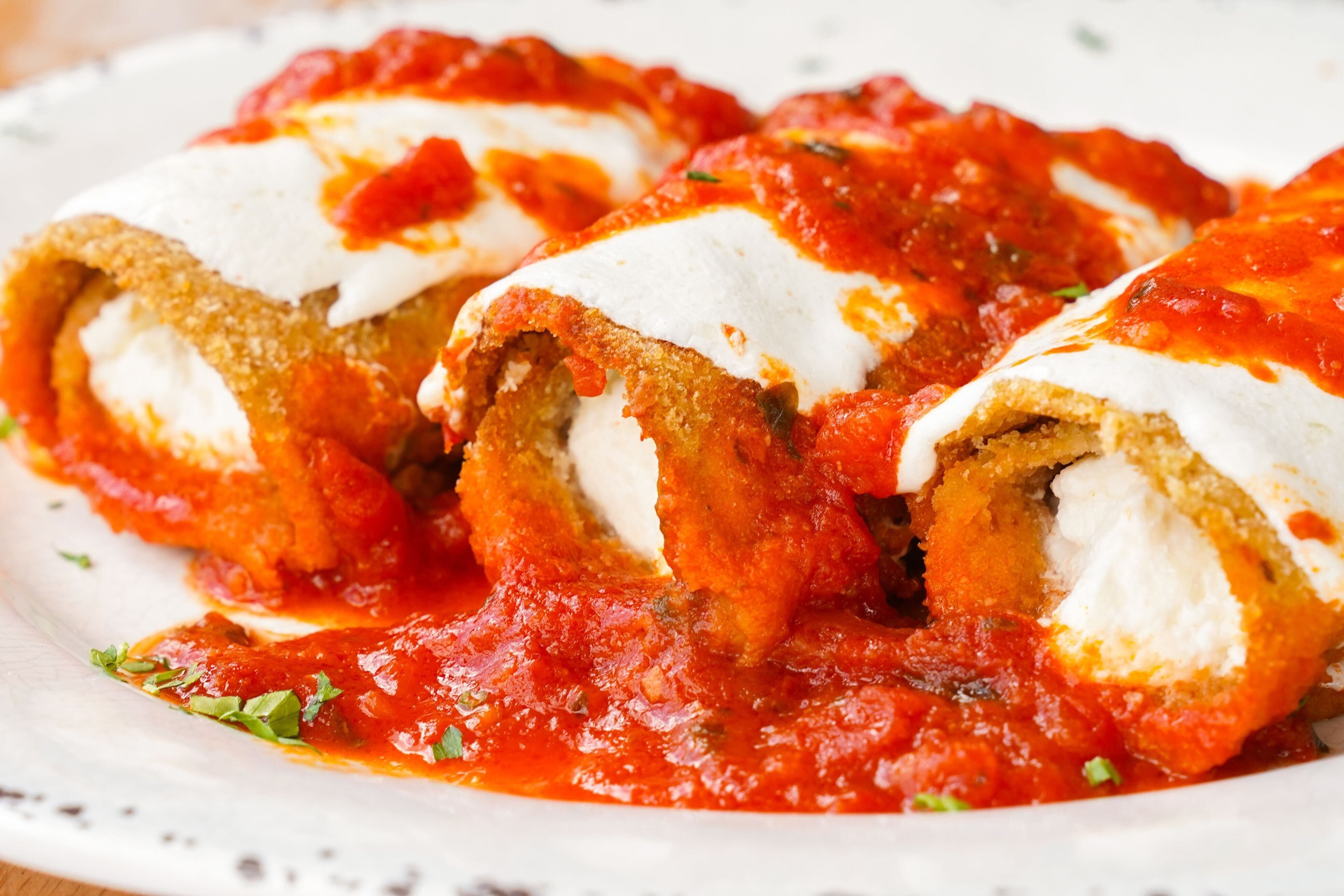 Eggplant Rollatini.