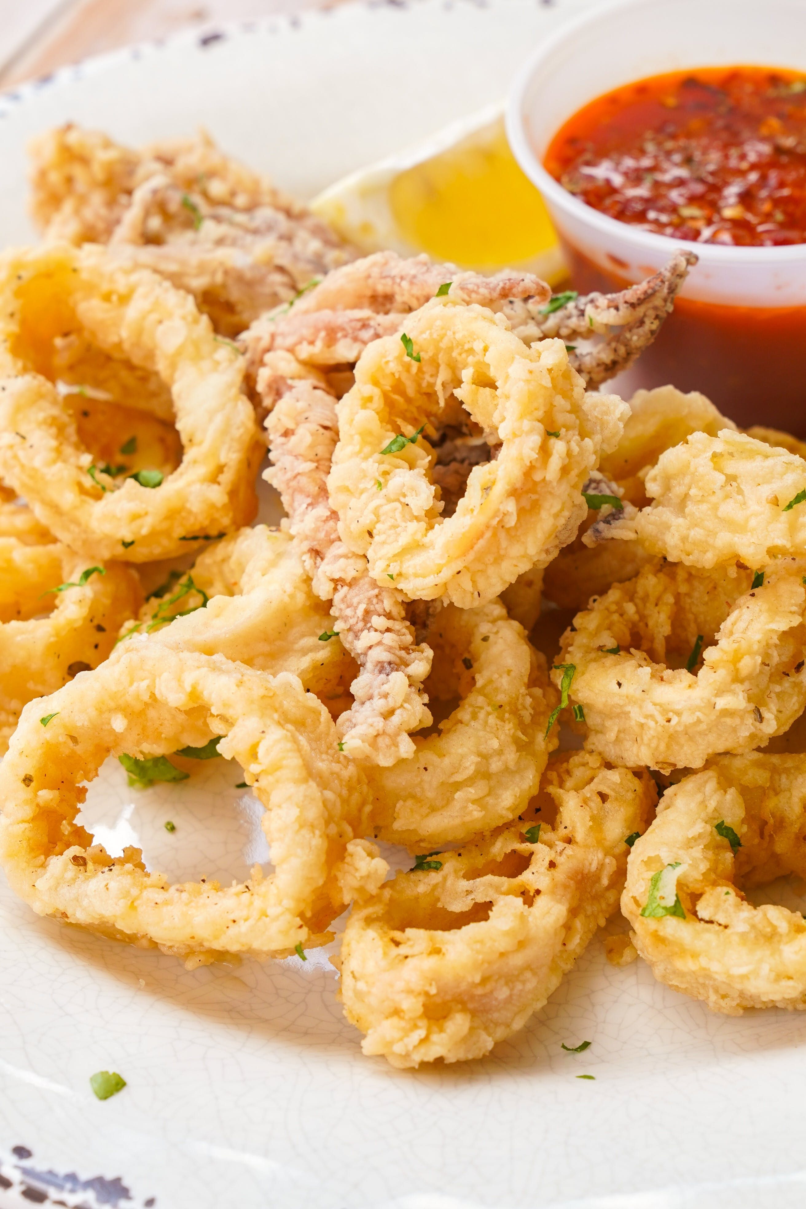 Fried Calamari Catering.