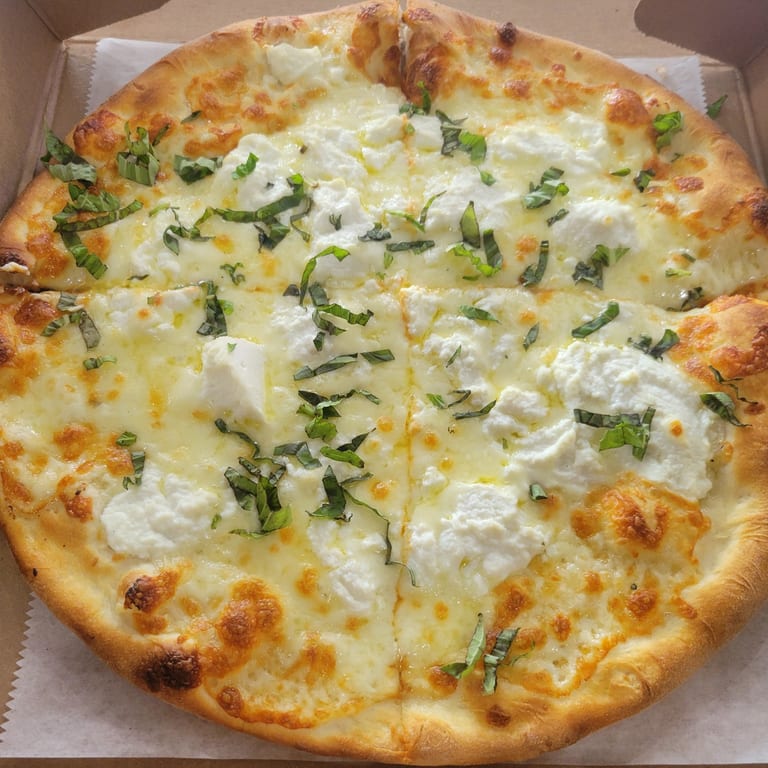 Delicious White Pizza Options