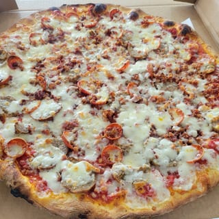 Meat Lovers Pizza Round