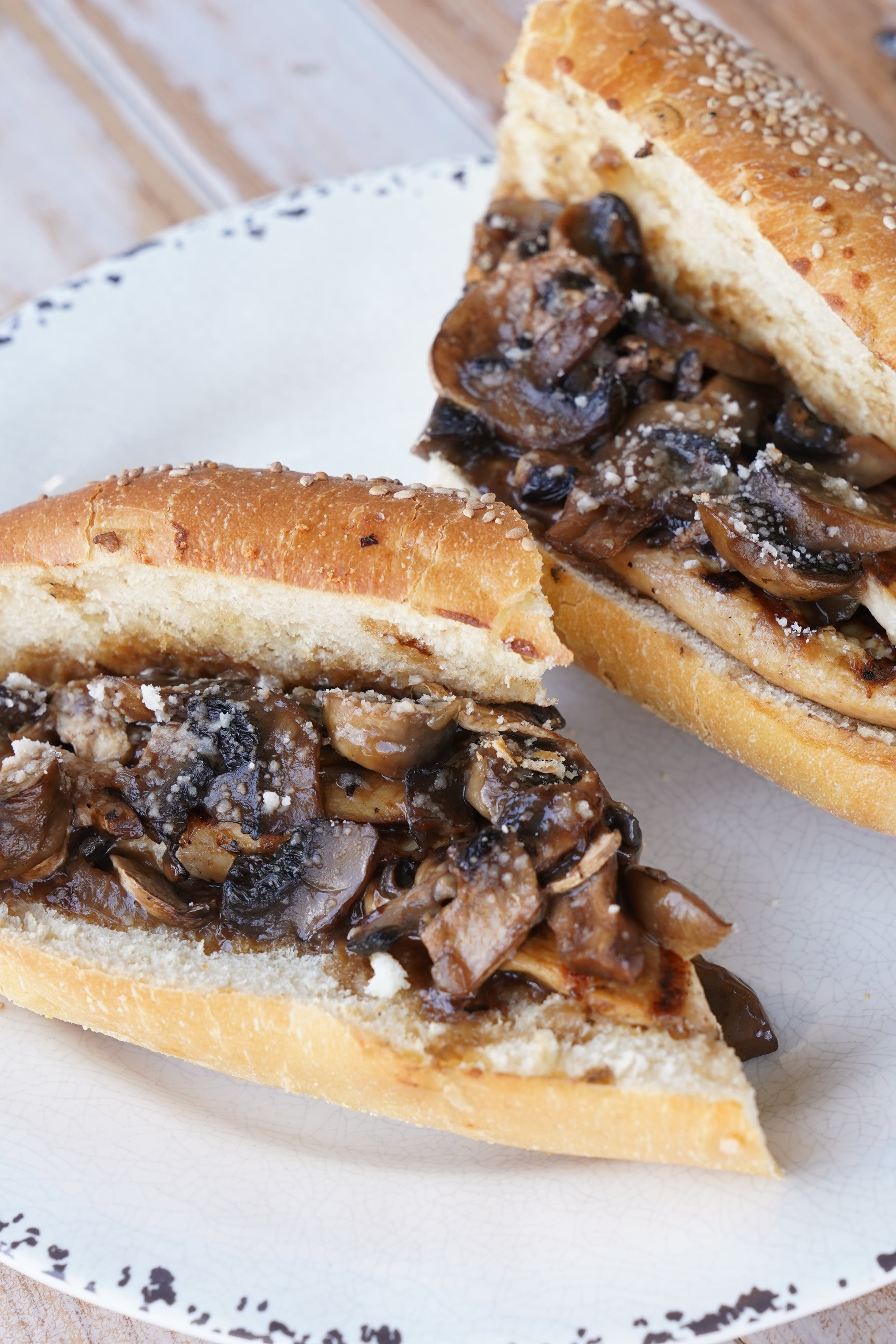 Chicken Marsala Hero.