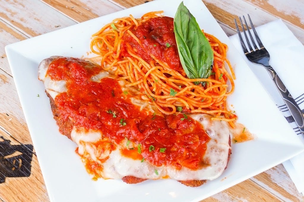 Chicken Parmesan.