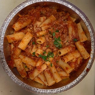Rigatoni Bolognese