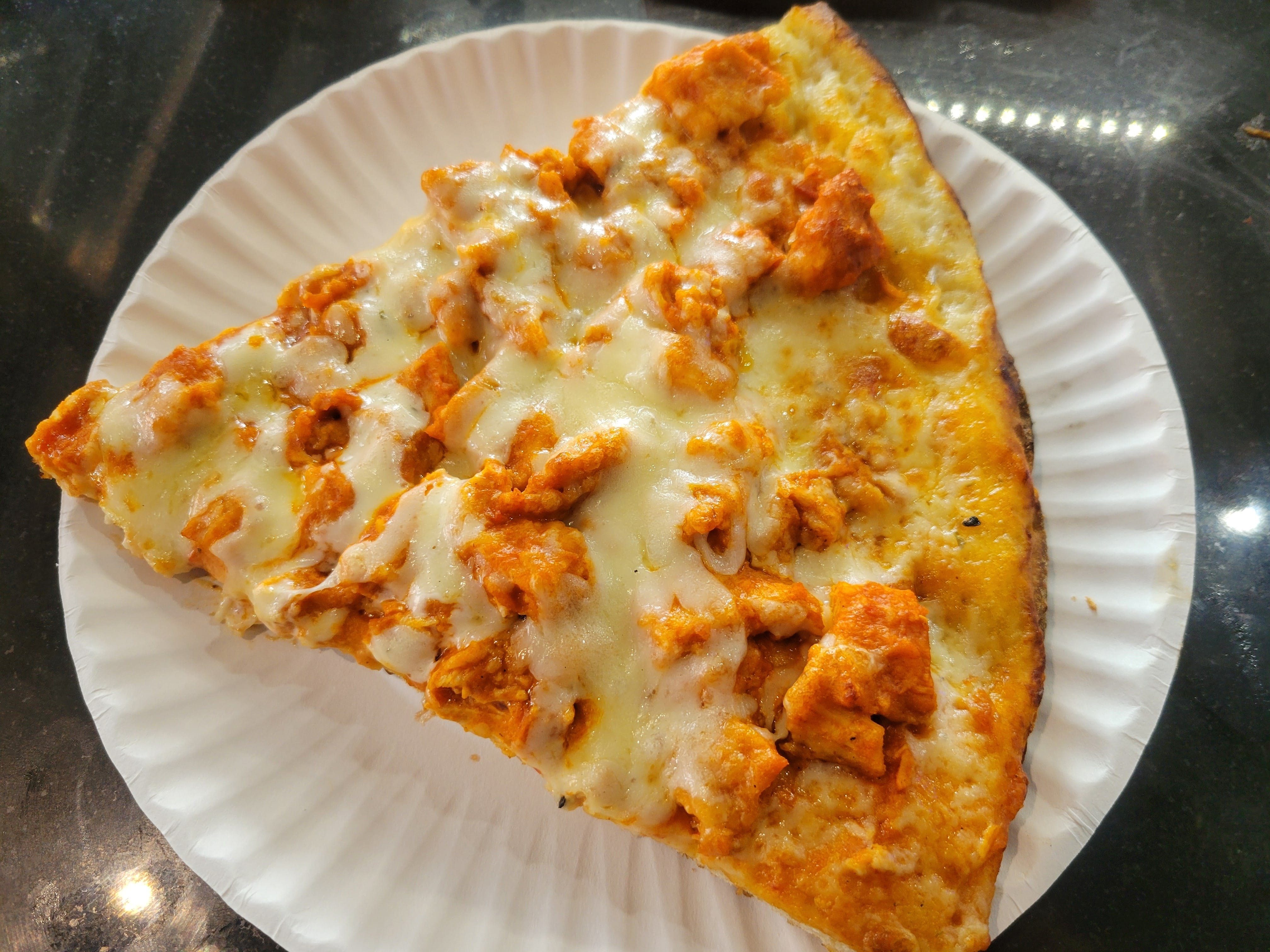 Buffalo Chicken Pizza Slice.