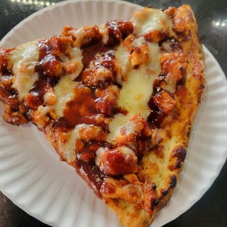 BBQ Chicken Pizza Slice