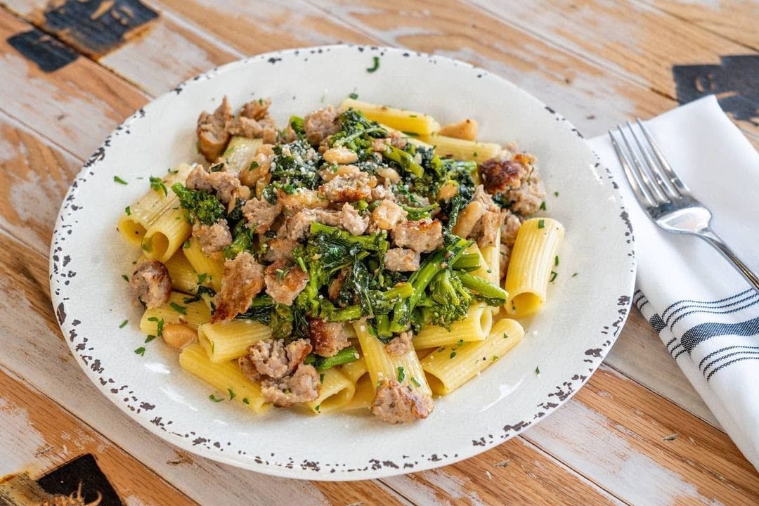 Rigatoni, Broccoli Rabe.