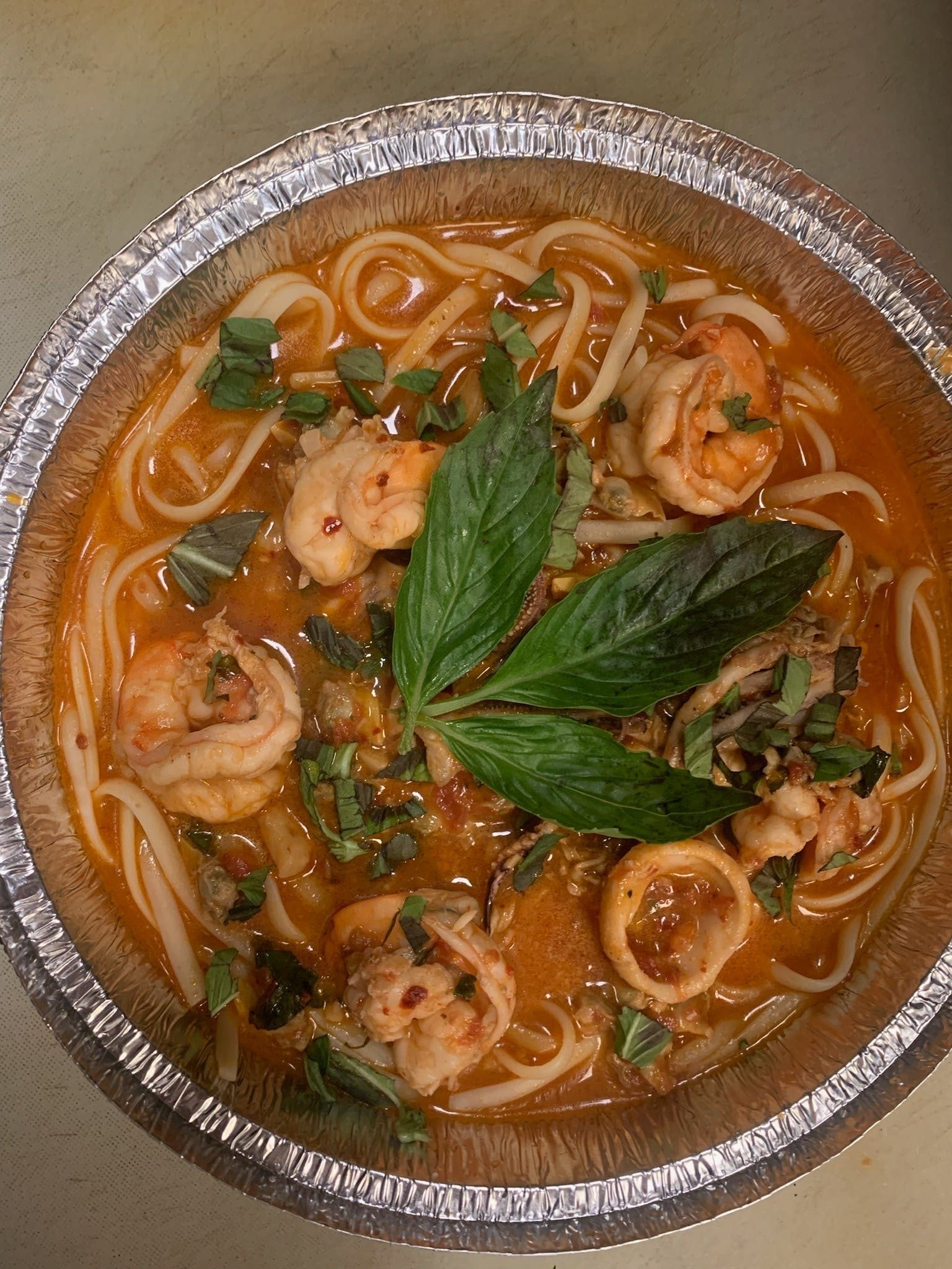 Linguine Fra Diavolo.