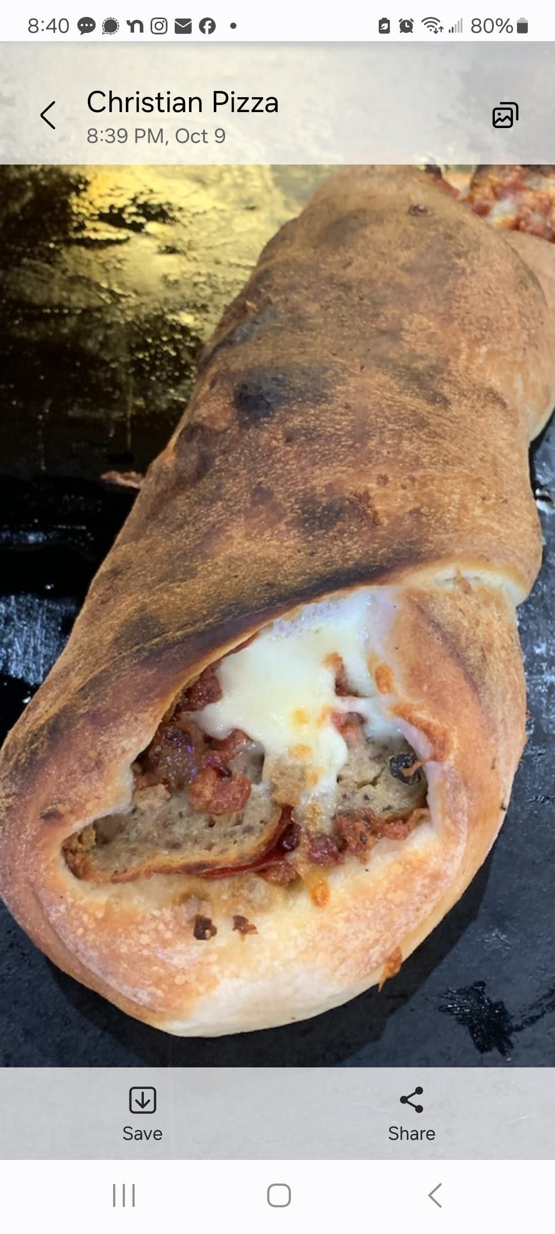 Stromboli Roll.