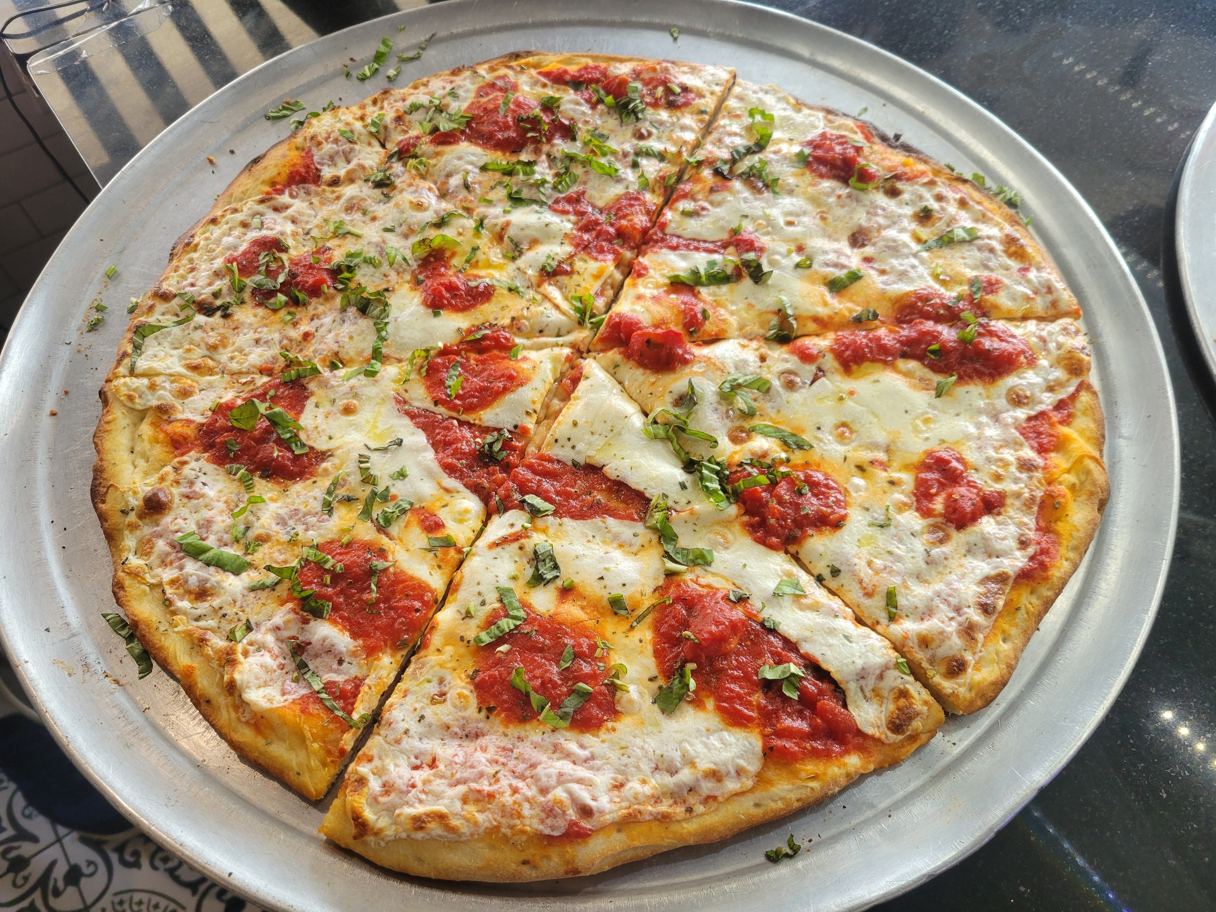 Margherita Pizza Round.